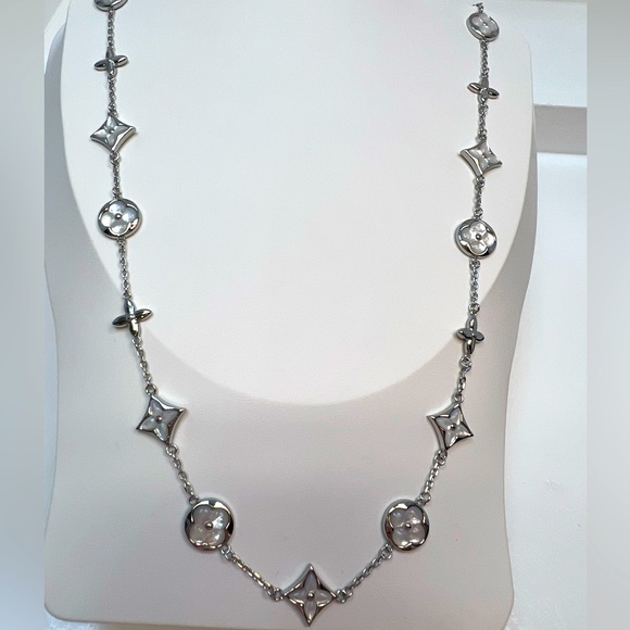 NMP18 High-end Genuine 3D White Mother of Pearl 18K White...